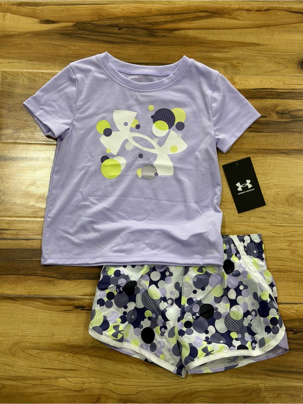 Under Armour Girls  Shorts Set, New